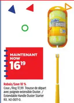 Canadian Tire Extendable Handle Duster Starter Kit offer