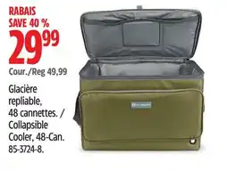 Canadian Tire Collapsible Cooler, 48-Can offer