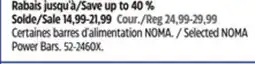 Canadian Tire Selected NOMA Power Bars offer