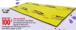 Canadian Tire Floating Water Mat with Mooring Device offer