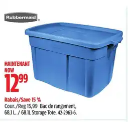 Canadian Tire 68.1L Storage Tote offer
