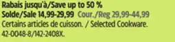 Canadian Tire Selected Cookware offer