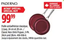 Canadian Tire Paderno Classic Non-Stick Frypan, 2-Pk offer