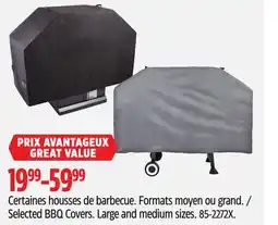 Canadian Tire Selected BBQ Covers offer