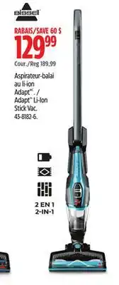 Canadian Tire Adapt Li-Ion Stick Vac offer