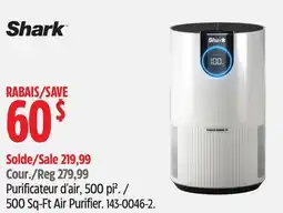 Canadian Tire Shark 500 Sq-Ft Air Purifier offer