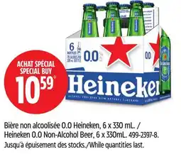Canadian Tire Heineken 0.0 Non-Alcohol Beer offer