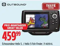 Canadian Tire Outbound Helix 5 Fish Finder offer