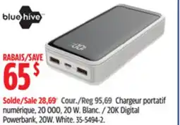 Canadian Tire Bluehive 20K Digital Powerbank offer