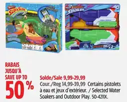 Canadian Tire Selected Water Soakers and Outdoor Play offer