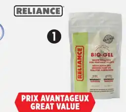 Canadian Tire Reliance Bio-Gel Portable Toilet Waste Gelatin Powder offer