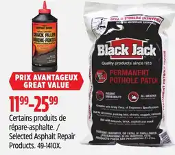 Canadian Tire Black Knight Selected Asphalt Repair Products offer
