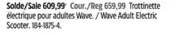 Canadian Tire Wave Adult Electric Scooter offer