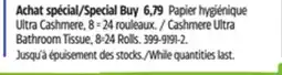 Canadian Tire Cashmere Ultra Bathroom Tissue offer