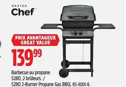 Canadian Tire master-chef S280 2-Burner Propane Gas BBQ offer