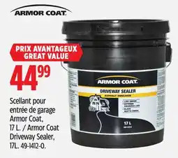Canadian Tire Armor Coat Driveway Sealer, 17L offer