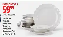 Canadian Tire Canvas Gatestone Dinnerware Set offer