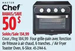 Canadian Tire Master Chef Air Fryer Toaster Oven offer