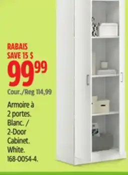 Canadian Tire 2-Door Cabinet offer