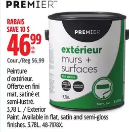 Canadian Tire Exterior Paint offer