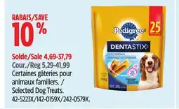 Canadian Tire Selected Dog Treats offer