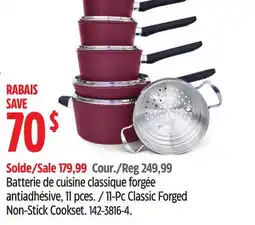 Canadian Tire Paderno 11-Pc Classic Forged Non-Stick Cookset offer