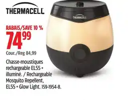 Canadian Tire Thermacell Rechargeable Mosquito Repellent, EL55 + Glow Light offer