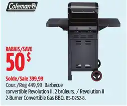 Canadian Tire Coleman Revolution II 2-Burner Convertible Gas BBQ offer