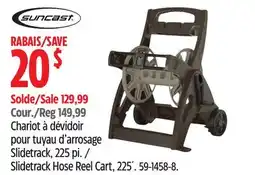 Canadian Tire Suncast Slidetrack Hose Reel Cart, 225´ offer