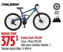 Canadian Tire Raleigh Tracker Adult Bike offer