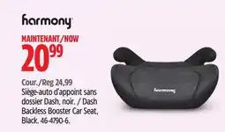Canadian Tire Harmony Dash Backless Booster Car Seat, Black offer