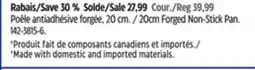 Canadian Tire Paderno 20cm Forged Non-Stick Pan offer