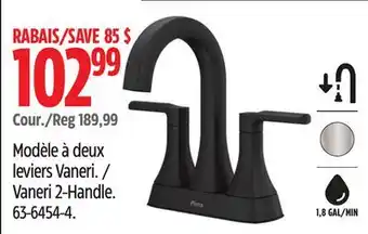 Canadian Tire Pfister Vaneri 2-Handle offer