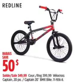 Canadian Tire Redline Captain 20˝ BMX Bike offer