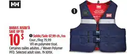 Canadian Tire Helly Hansen Woven Polymer PFD offer