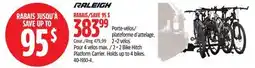 Canadian Tire Raleigh 2 + 2 Bike Hitch Platform Carrier offer