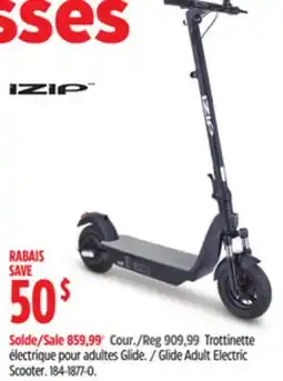 Canadian Tire Glide Adult Electric Scooter offer