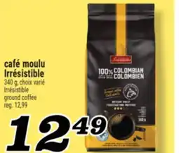 Marché Richelieu CAFÉ MOULU IRRÉSISTIBLE | IRRÉSISTIBLE GROUND COFFEE offer
