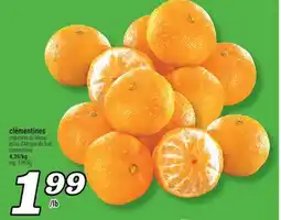 Marché Richelieu CLÉMENTINES | CLEMENTINES offer