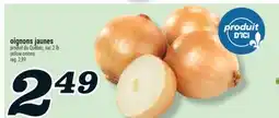 Marché Richelieu OIGNONS JAUNES | YELLOW ONIONS offer