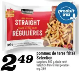 Marché Richelieu POMMES DE TERRE FRITES SELECTION | SELECTION FRENCH FRIED POTATOES offer