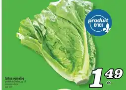 Marché Richelieu LAITUE ROMAINE | ROMAINE LETTUCE offer