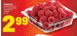 Marché Richelieu FRAMBOISES | RASPBERRIES offer