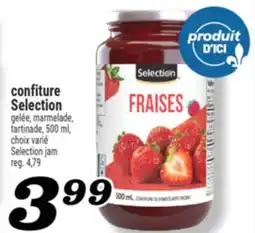 Marché Richelieu CONFITURE SELECTION | SELECTION JAM offer