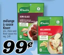 Marché Richelieu MÉLANGE À SAUCE KNORR | KNORR SAUCE MIX offer