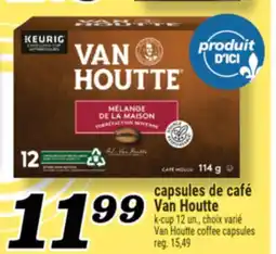 Marché Richelieu CAPSULES DE CAFÉ VAN HOUTTE | VAN HOUTTE COFFEE CAPSULES HOUTTE offer