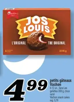 Marché Richelieu PETITS GÂTEAUX VACHON | VACHON SNACK CAKES offer