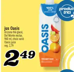 Marché Richelieu JUS OASIS | OASIS JUICE offer