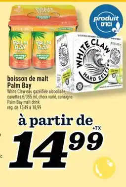 Marché Richelieu BOISSON DE MALT PALM BAY | PALM BAY MALT DRINK offer