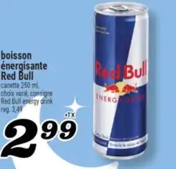 Marché Richelieu BOISSON ÉNERGISANTE RED BULL | RED BULL ENERGY DRINK offer